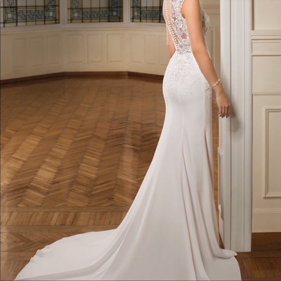 Cosmobella Milano Lace Wedding Dress - Picture 4 of 10